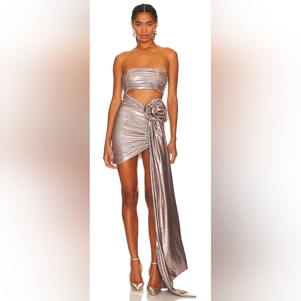 Bahia Maria Mia Mini Dress In Cooper